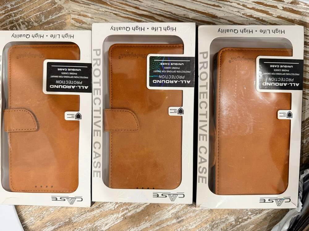 Benbenjaytek Samsung S22 Only Khaki Leather Wallet Case